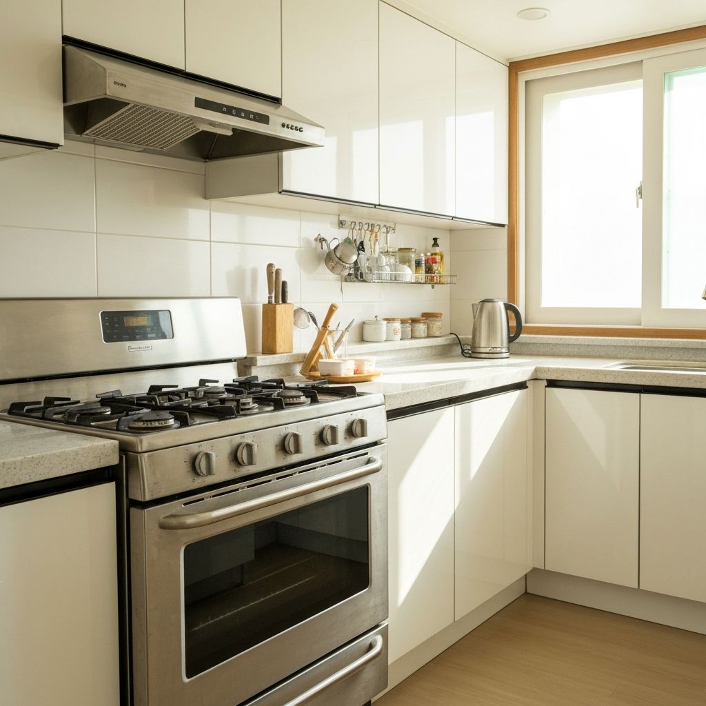 주방 청소 청소 후